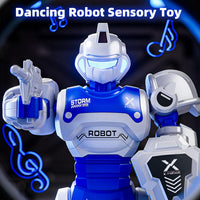 Battery Operated Dancing Robot With Light & Music