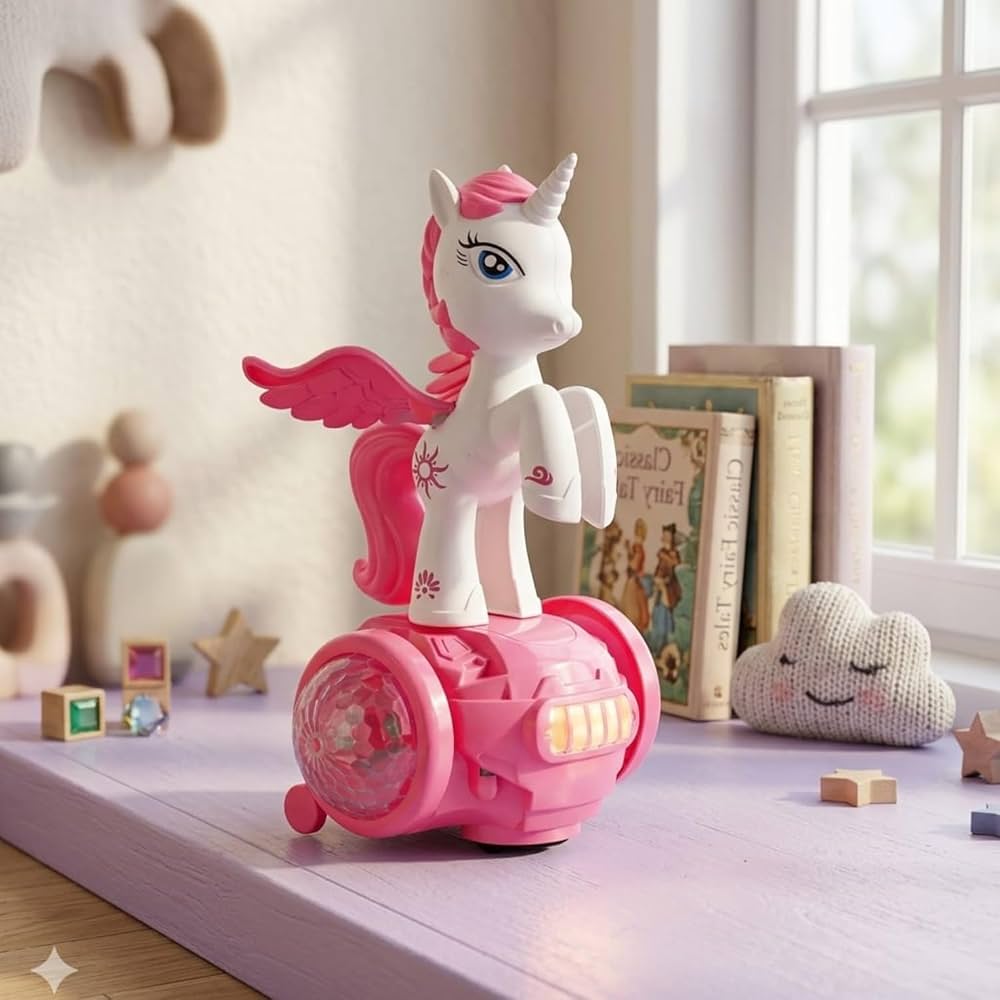Battery Operated Dancing Unicorn With Lights & Music