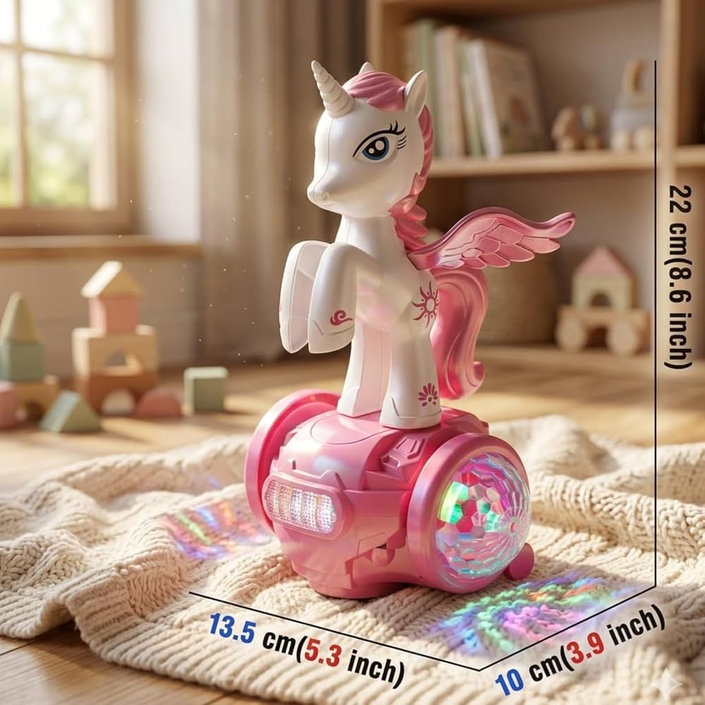 Battery Operated Dancing Unicorn With Lights & Music