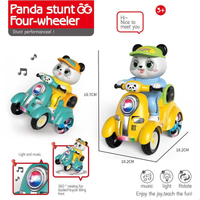 Battery Operated Electric Panda Scooter With Light & Music