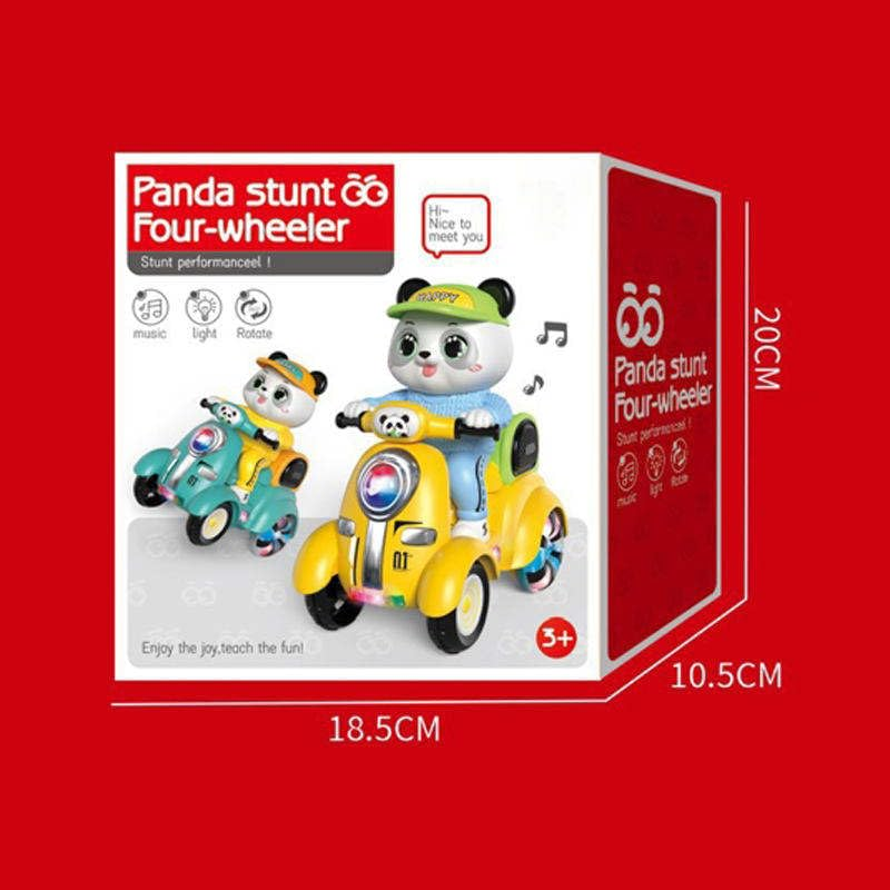 Battery Operated Electric Panda Scooter With Light & Music