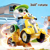 Battery Operated Electric Panda Scooter With Light & Music