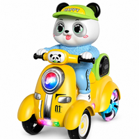 Battery Operated Electric Panda Scooter With Light & Music