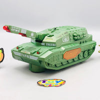 Battery Operated Kids War Military Tank With Light & Music