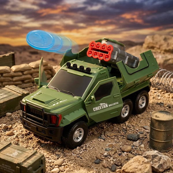 Battery Operated Military Missile Truck 
