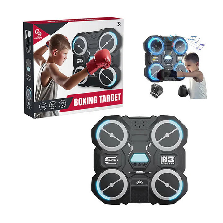 Battery Operated Premium Musical Boxing Target Machine
