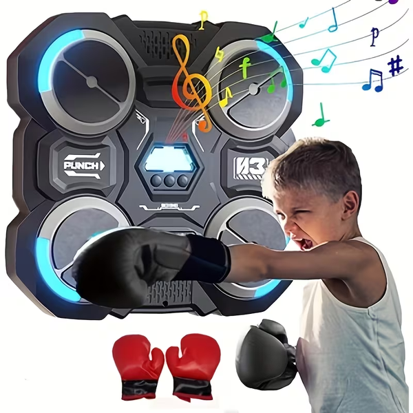 Battery Operated Premium Musical Boxing Target Machine