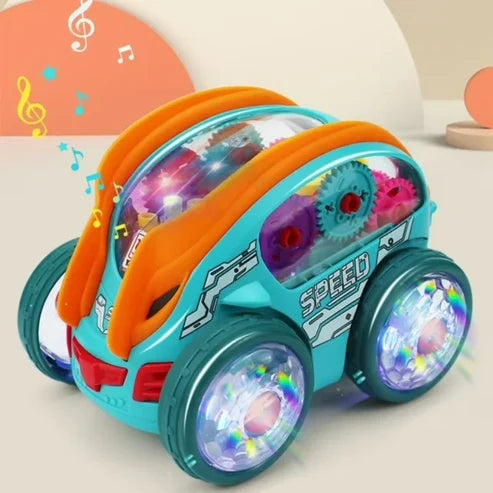 Battery Operated Stunt Tipper With Light & Sound 