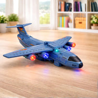Battery Operated Transport Aircraft With Light & Music