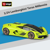 Bburago 1:24 Diecast Lamborghini Terzo Millennio - Green