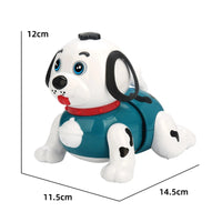 Electric Crawling Dog With Light & Sound