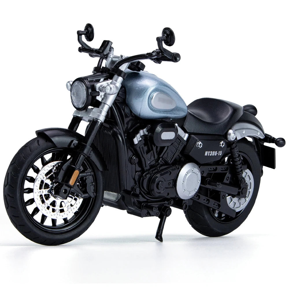 1:12 Diecast BENDA Chinchilla HY300  Model Bike
