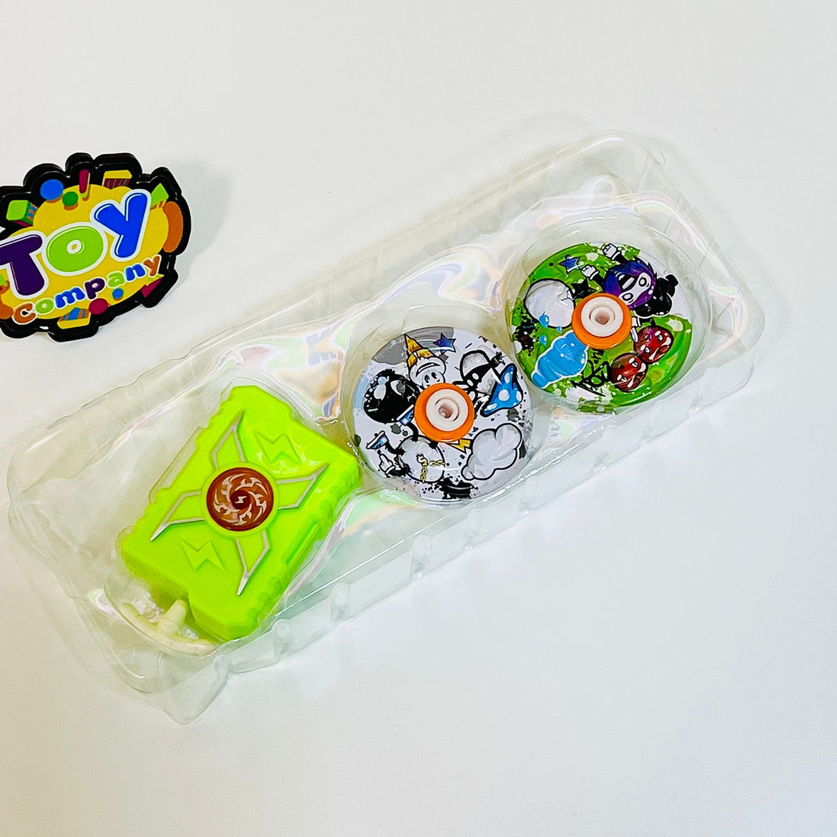Easy Launch Battle Spin Beyblade - 2 Pieces