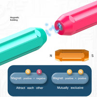 Thumbnail for 58Pcs Magnetic Building Block With Storage Bag