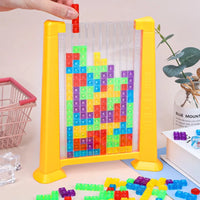 Transparent Magic Tetris Block Game