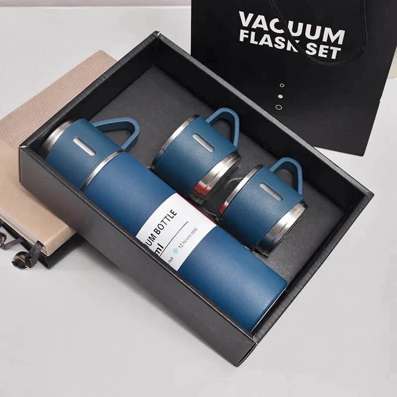 500ml Stainless Steel Bottle Vacuum Flask Set