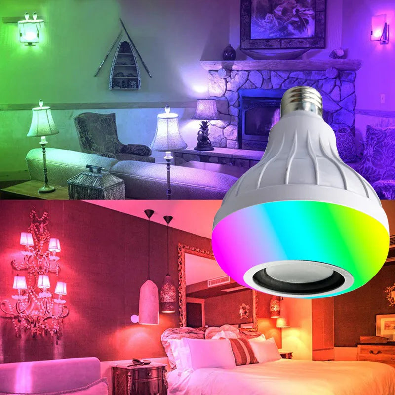RC Wireless Disco Audio LED Bulb