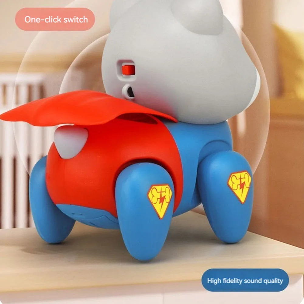 Light & Musical Electric Crawling Super Dog