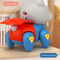 Light & Musical Electric Crawling Super Dog