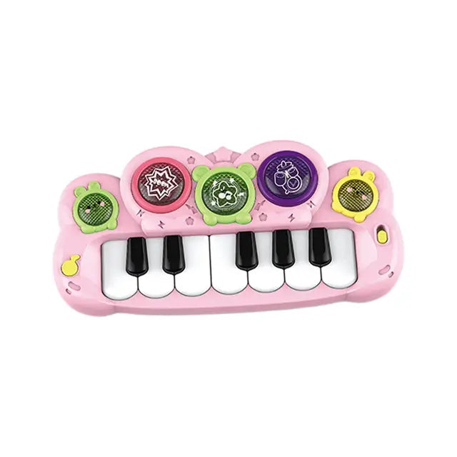 Electronic Cartoon Musical Piano With Lights