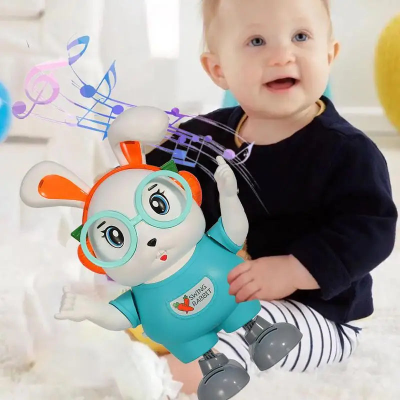 Electric Cute Dancing Rabbit With Light & Music