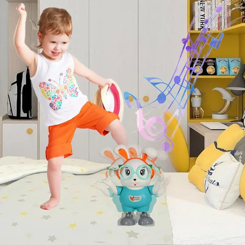 Electric Cute Dancing Rabbit With Light & Music