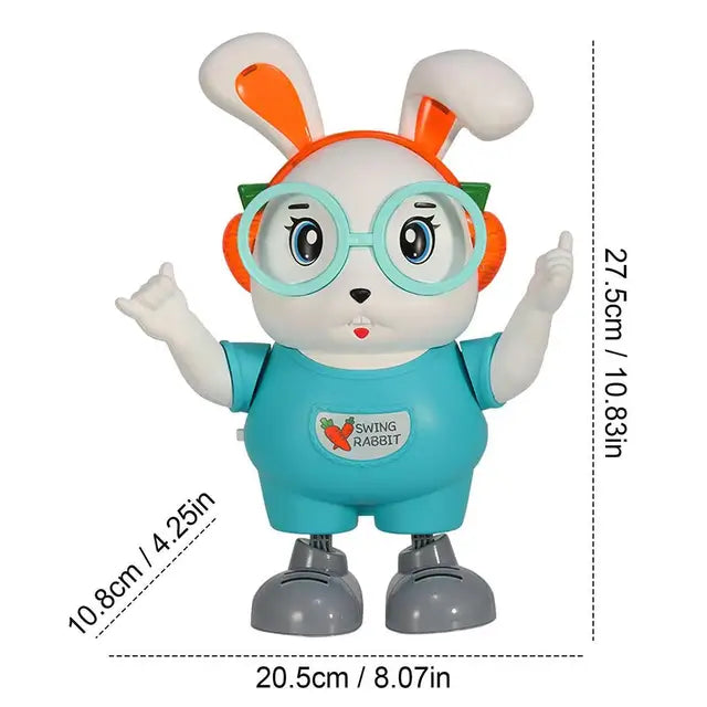 Electric Cute Dancing Rabbit With Light & Music
