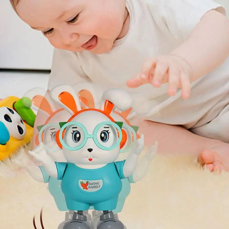 Electric Cute Dancing Rabbit With Light & Music