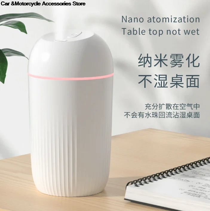 Air Humidifier Mist Maker With Warm Lights