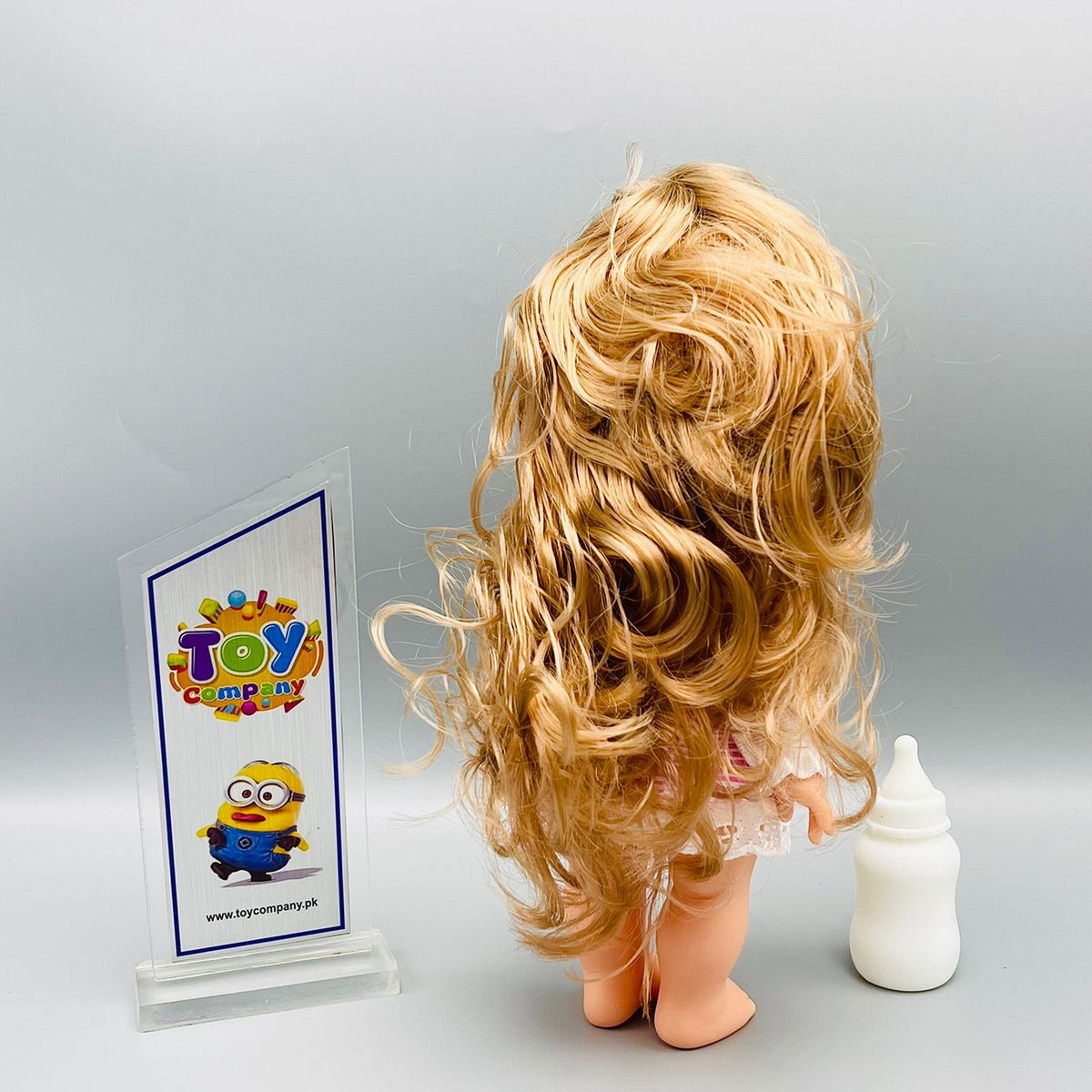 Hair Assortment Baby Doll with Feeder