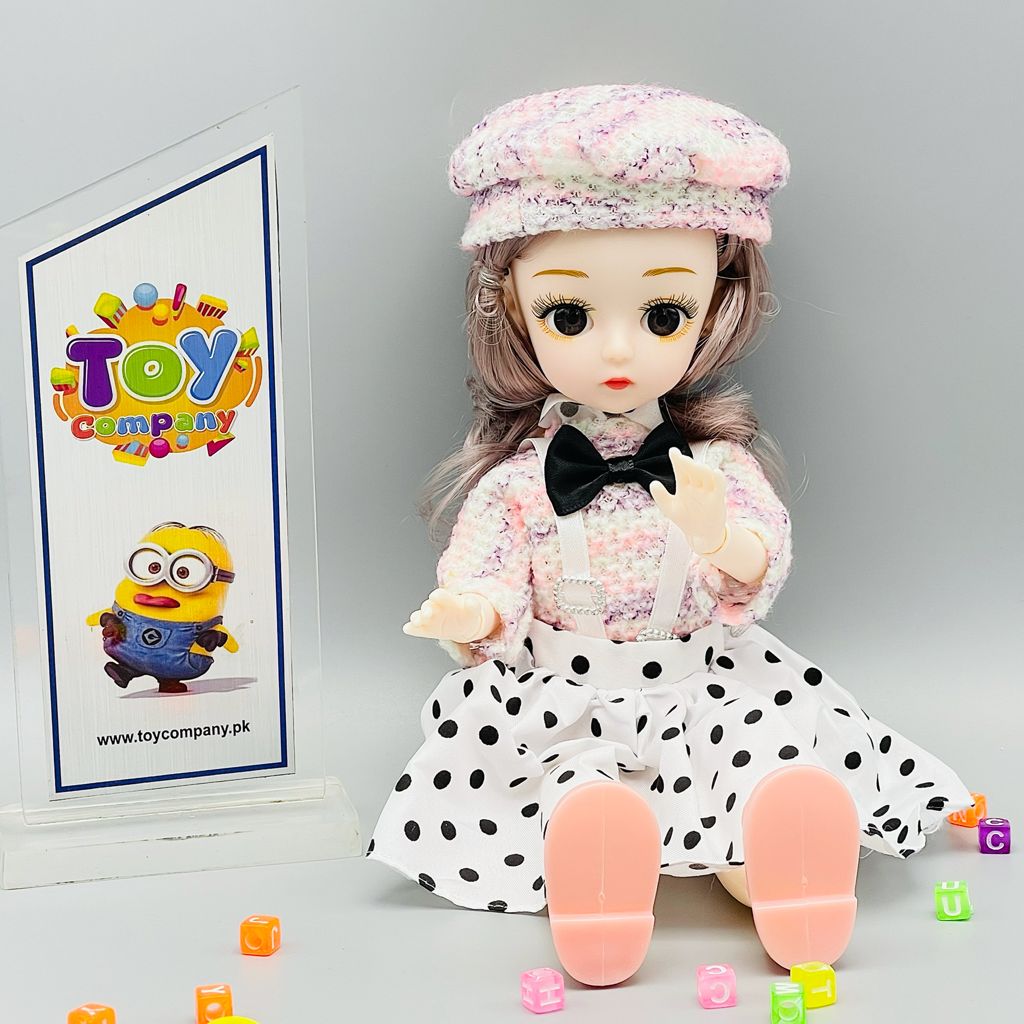 Realistic Fashion Doll with Movable Joints