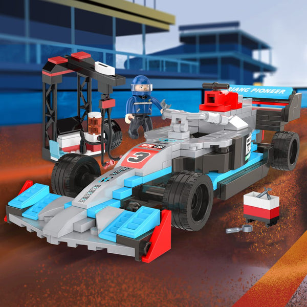 COGO DIY Formula F1 Lego Bricks Set - 288Pcs
