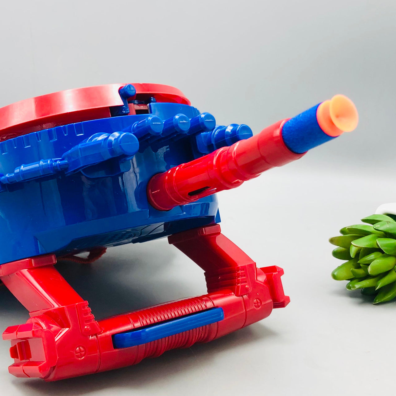 Rechargeable Captain America Double Shooting Shield