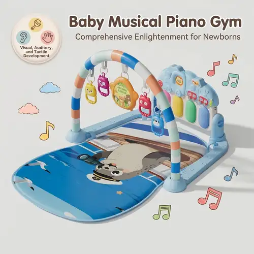 Captain Seal Themed Baby Musical Piano Play Gym