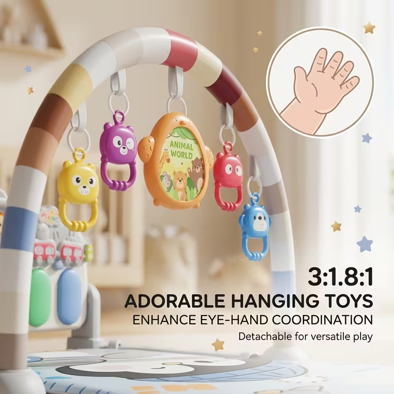 Captain Seal Themed Baby Musical Piano Play Gym
