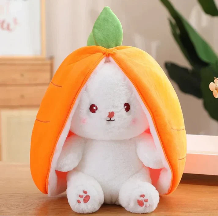 7* Inches Easter Plush Bunny With Zipper