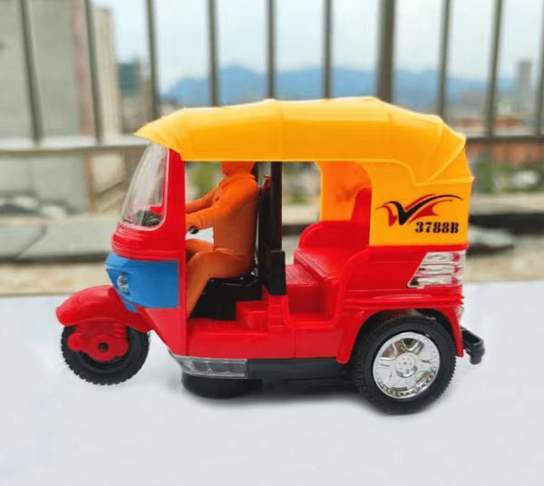 CNG Auto Rickshaw with Lights & Sound