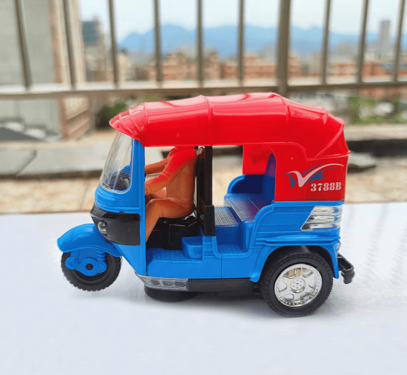 CNG Auto Rickshaw with Lights & Sound