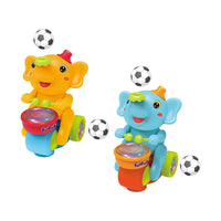Musical Ball Blowing Elephant Beating Drum