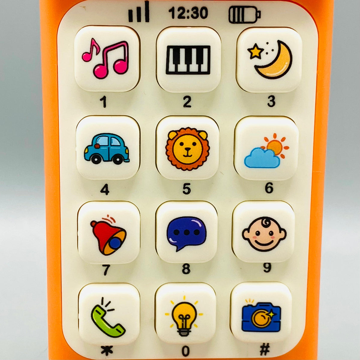 Cartoon Design Kids Musical Puzzle Mobile Phone -1Pc