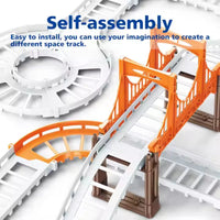 DIY Outer Space Rail Track Set