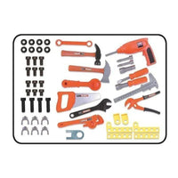 Pretend Play Kids Tool Bench Set With Electric Drill