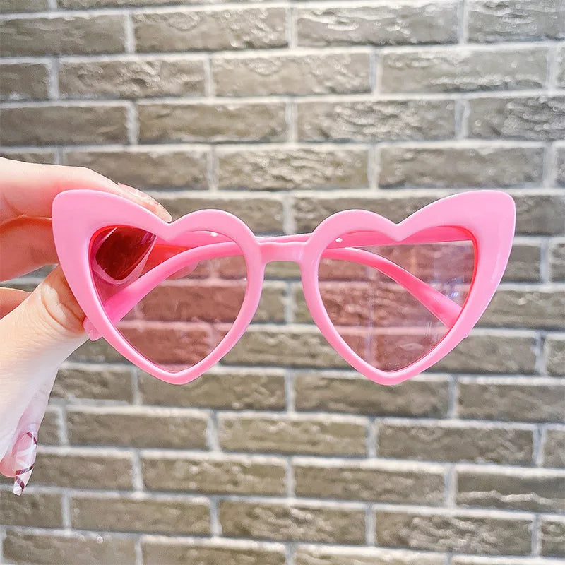 Children's Cute Heart Shape Sunglasses