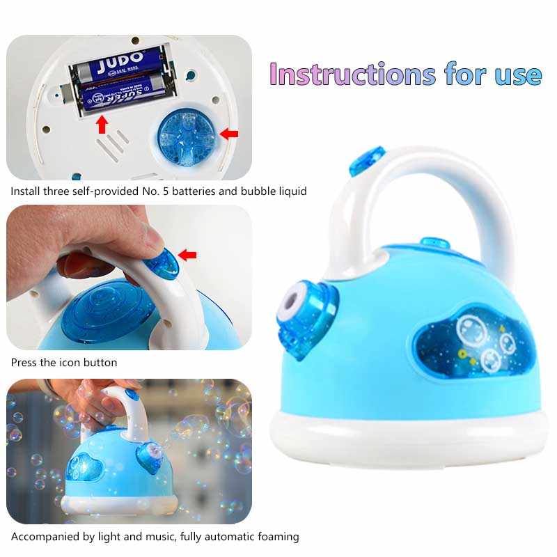 Bubble Blower Electric Kettle