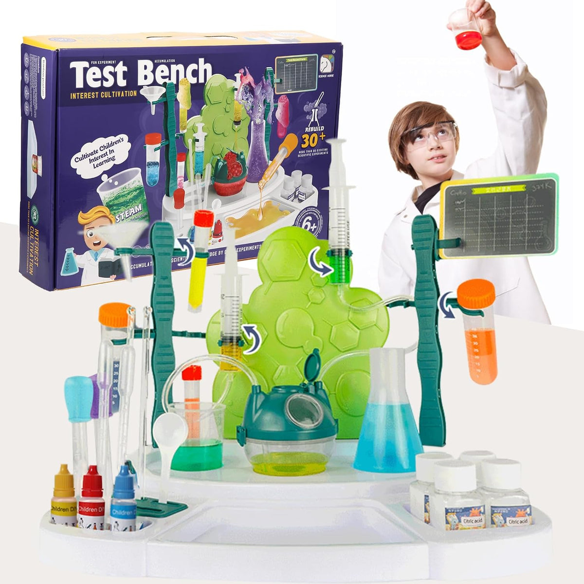 DIY 30+ Experiments Scientific Test Bench