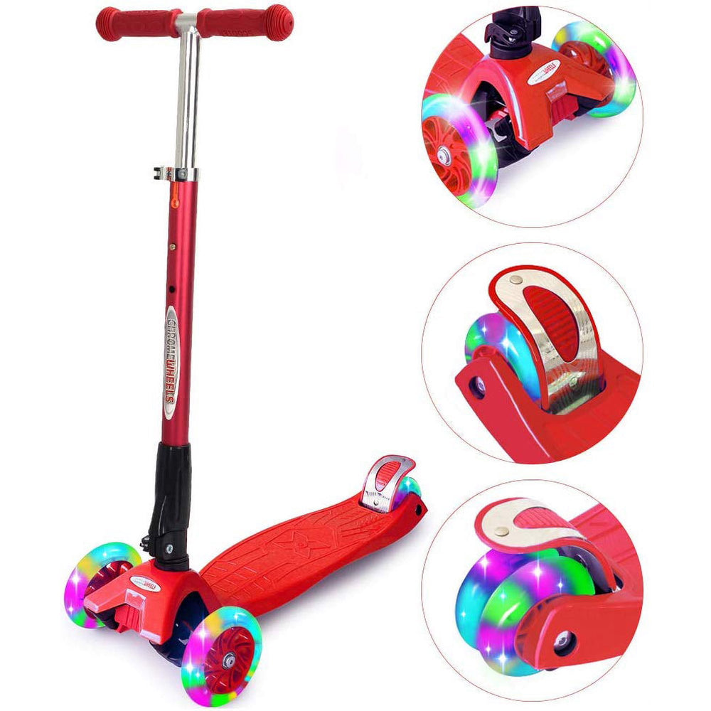 Adjustable Height Marvel Spider-Man Scooter