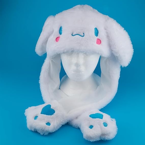 Premium Kids Cinnamoroll Luminous Glowing Ear Flaps Cap