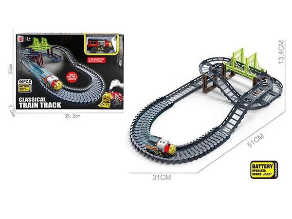 67Pcs Battery Operated Classical Train Track Set