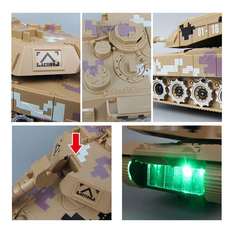 Electric Military tank With Light & Sound