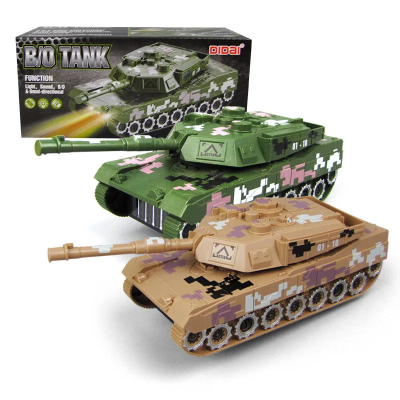 Electric Military tank With Light & Sound